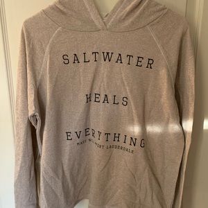 Salt water heals everything sweatshirt